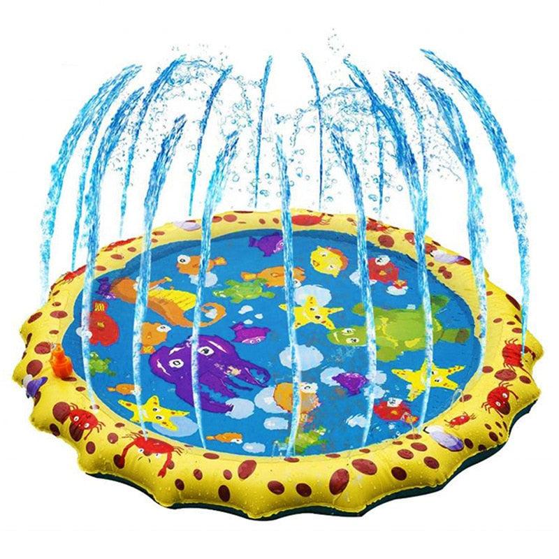forr Kids And Dog Inflatable Sprinkler Pad