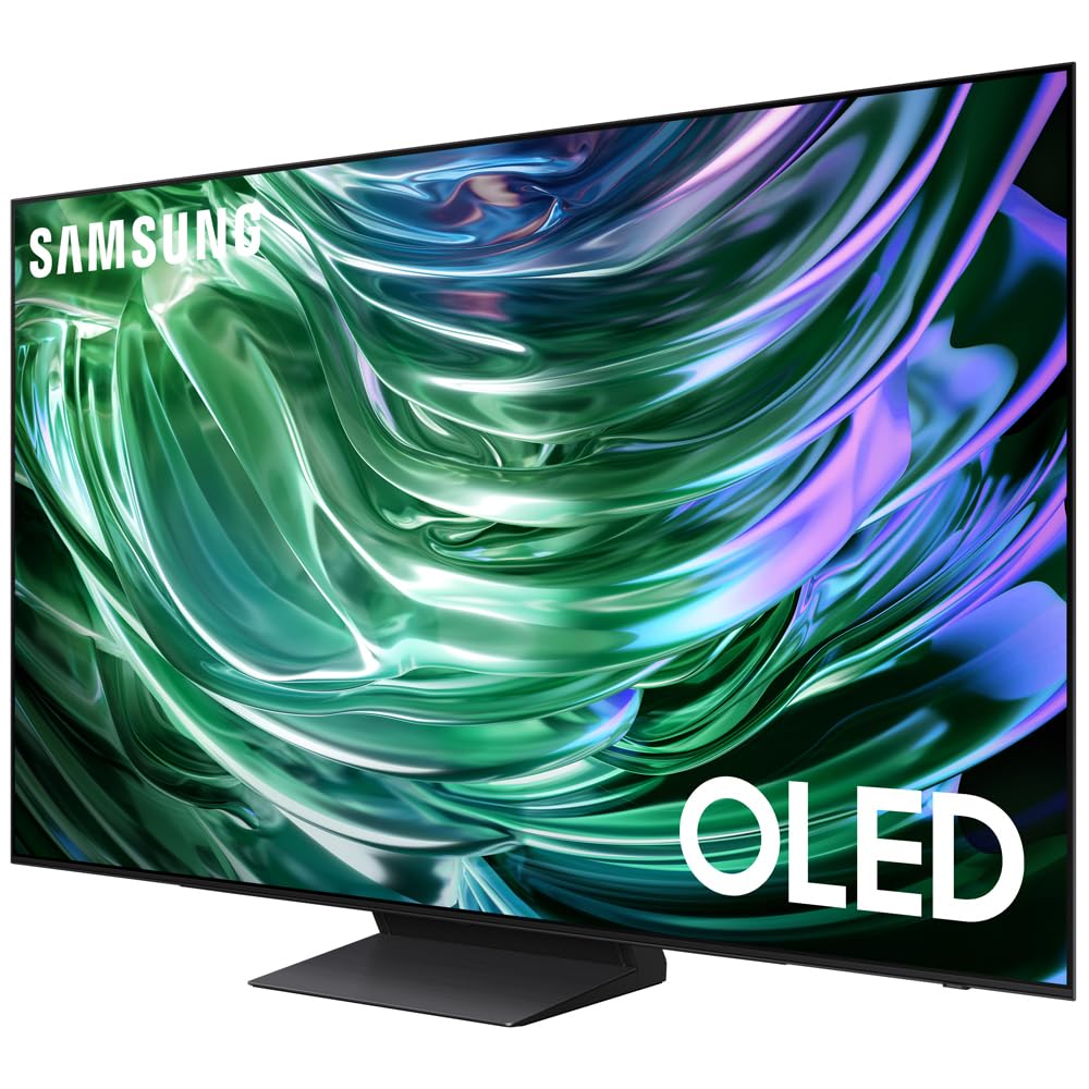 Samsung 65 inch OLED 4K S90F Smart TV AI, OLED HDR+, Glare-Free Bundle with CPS Exclusive 1-Year Protection & Deco Gear Complete Home Theater Beginner's Guidebook