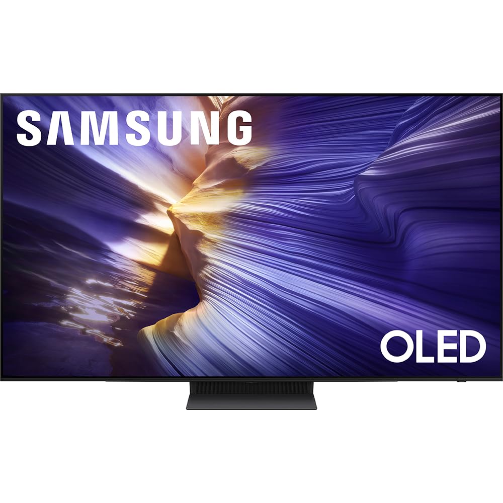Samsung 65 inch OLED 4K S90F Smart TV AI, OLED HDR+, Glare-Free Bundle with CPS Exclusive 1-Year Protection & Deco Gear Complete Home Theater Beginner's Guidebook