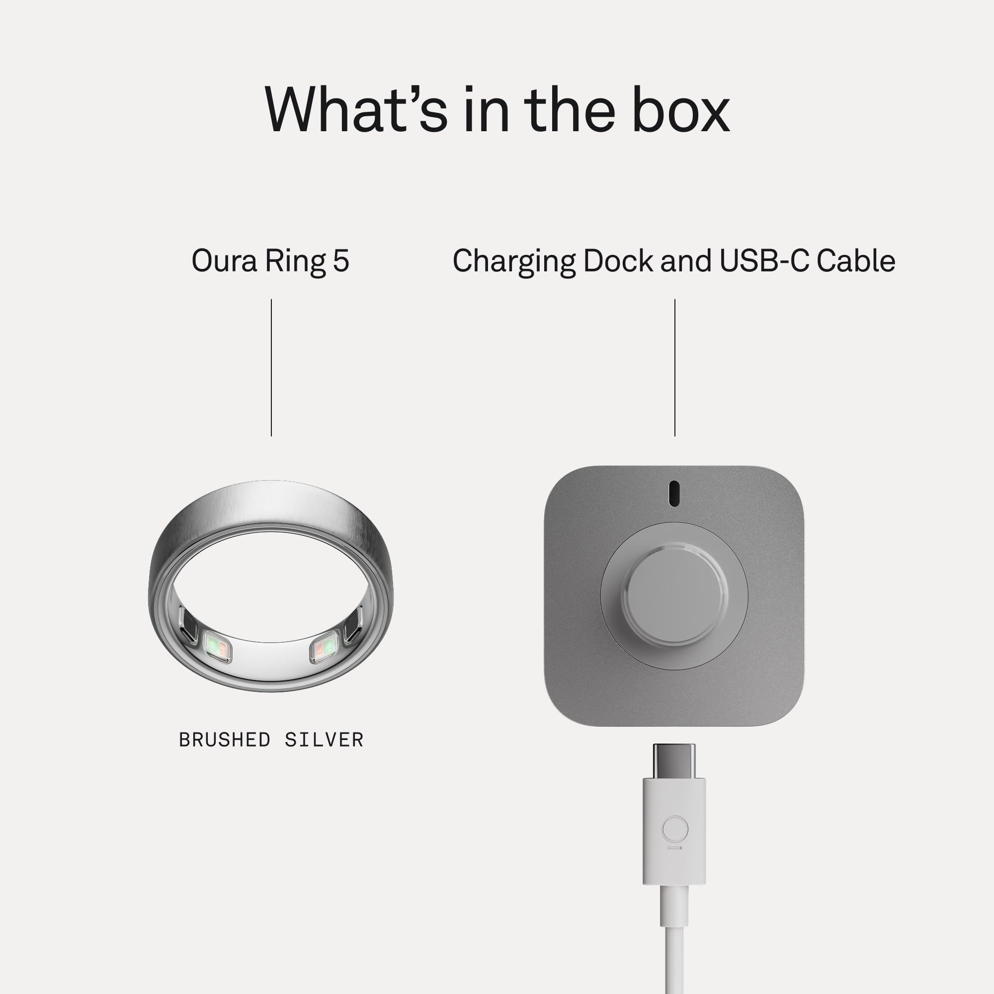 Oura Ring World’s Smallest Smart Ring - Sleep, Activity, Health, AI Advisor, Size Before You Buy, Android & iOS Compatible