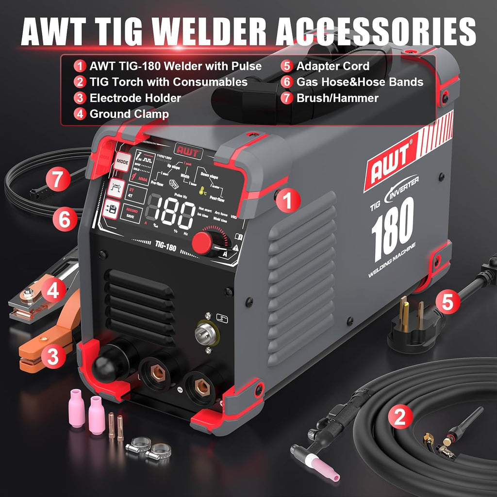 AWT 180 Amp TIG Welder Compact Toolbox Upgrade For Workshop