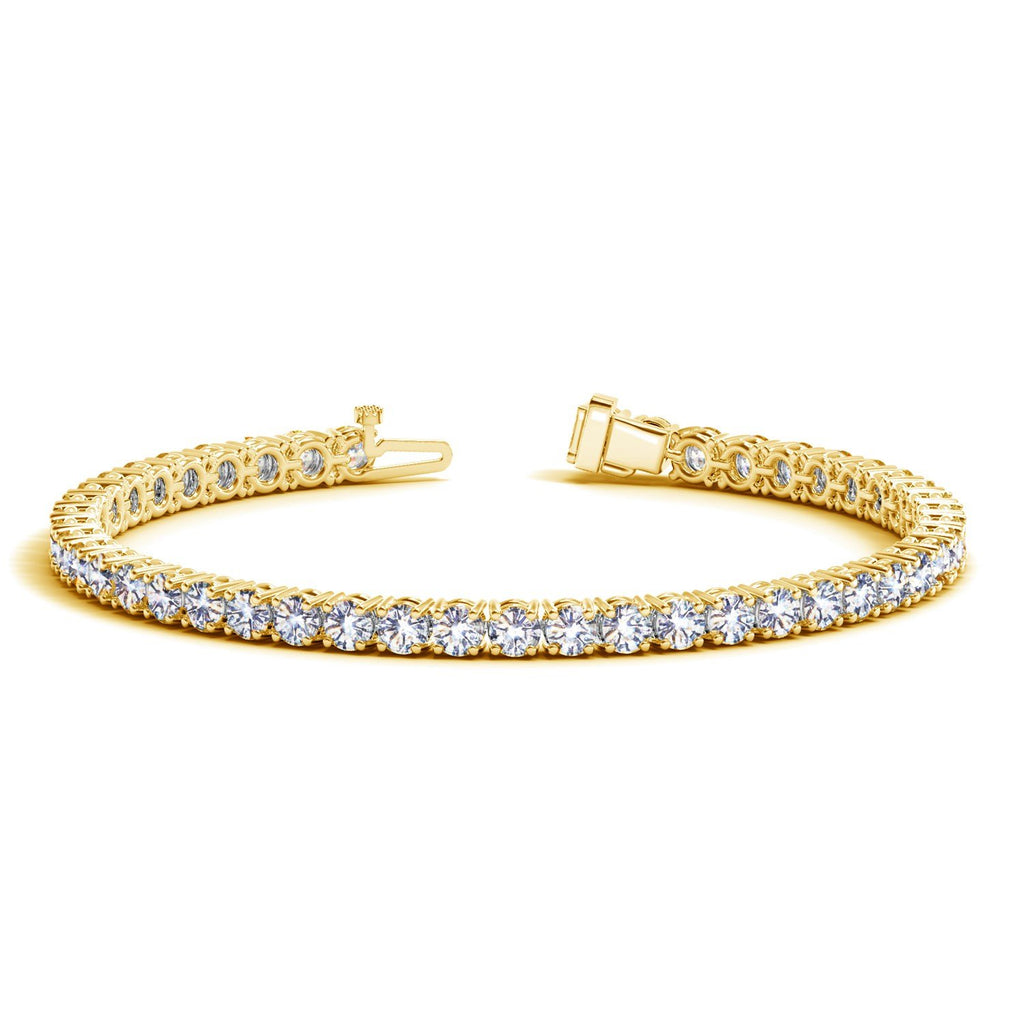 Houston Diamond District 2 to 20 Carat Classic Diamond Tennis Bracelet Ultra Premium Collection