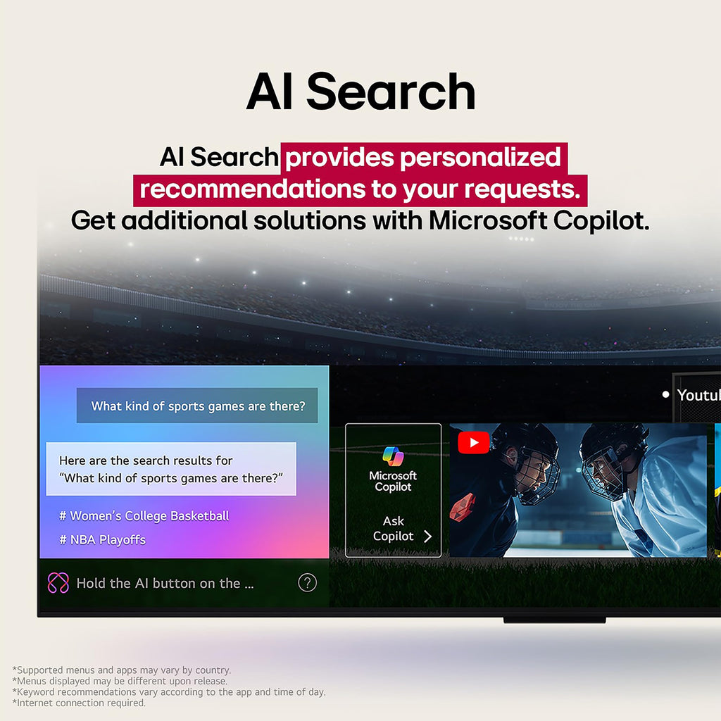 LG 55-Inch Class QNED evo AI QNED85A Series Mini LED 4K Smart TV w/AI Picture, AI Sound, HDR10, AI Super Upscaling 4K, Filmmaker Mode, Wow Orchestra, Alexa Built-in (55QNED85AUA, 2025)