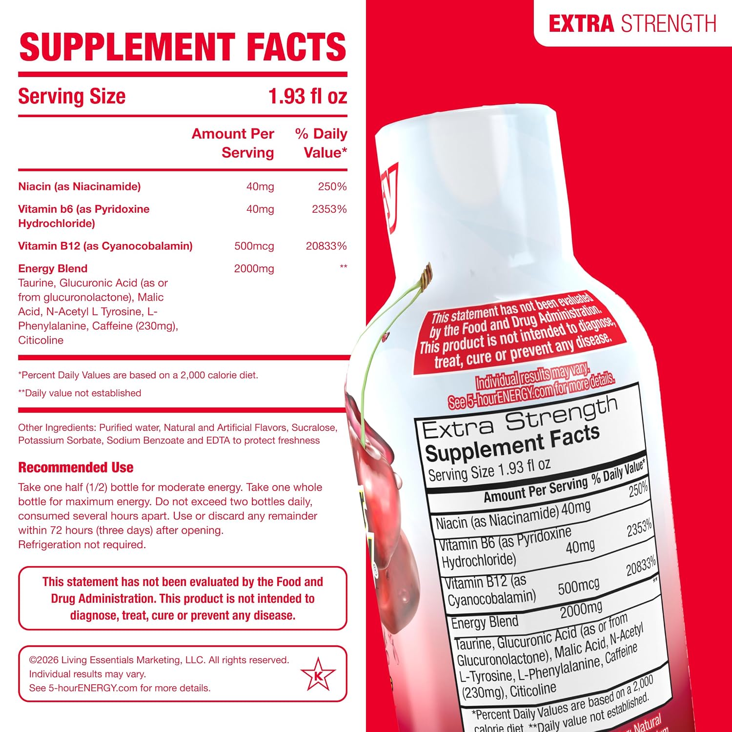 Cherry Flavored Energy Shot That Fits In Your Pocket