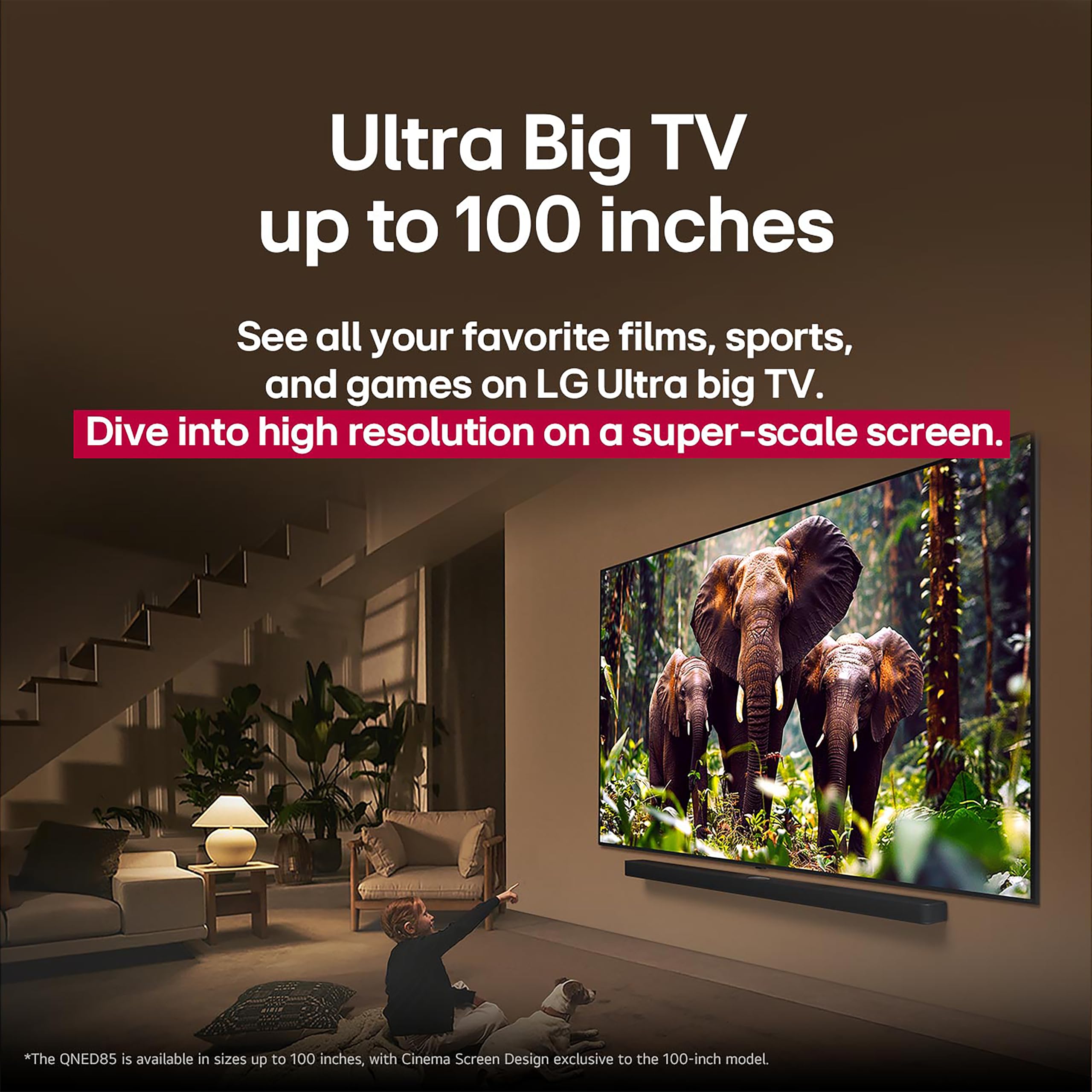 LG 55-Inch Class QNED evo AI QNED85A Series Mini LED 4K Smart TV w/AI Picture, AI Sound, HDR10, AI Super Upscaling 4K, Filmmaker Mode, Wow Orchestra, Alexa Built-in (55QNED85AUA, 2025)