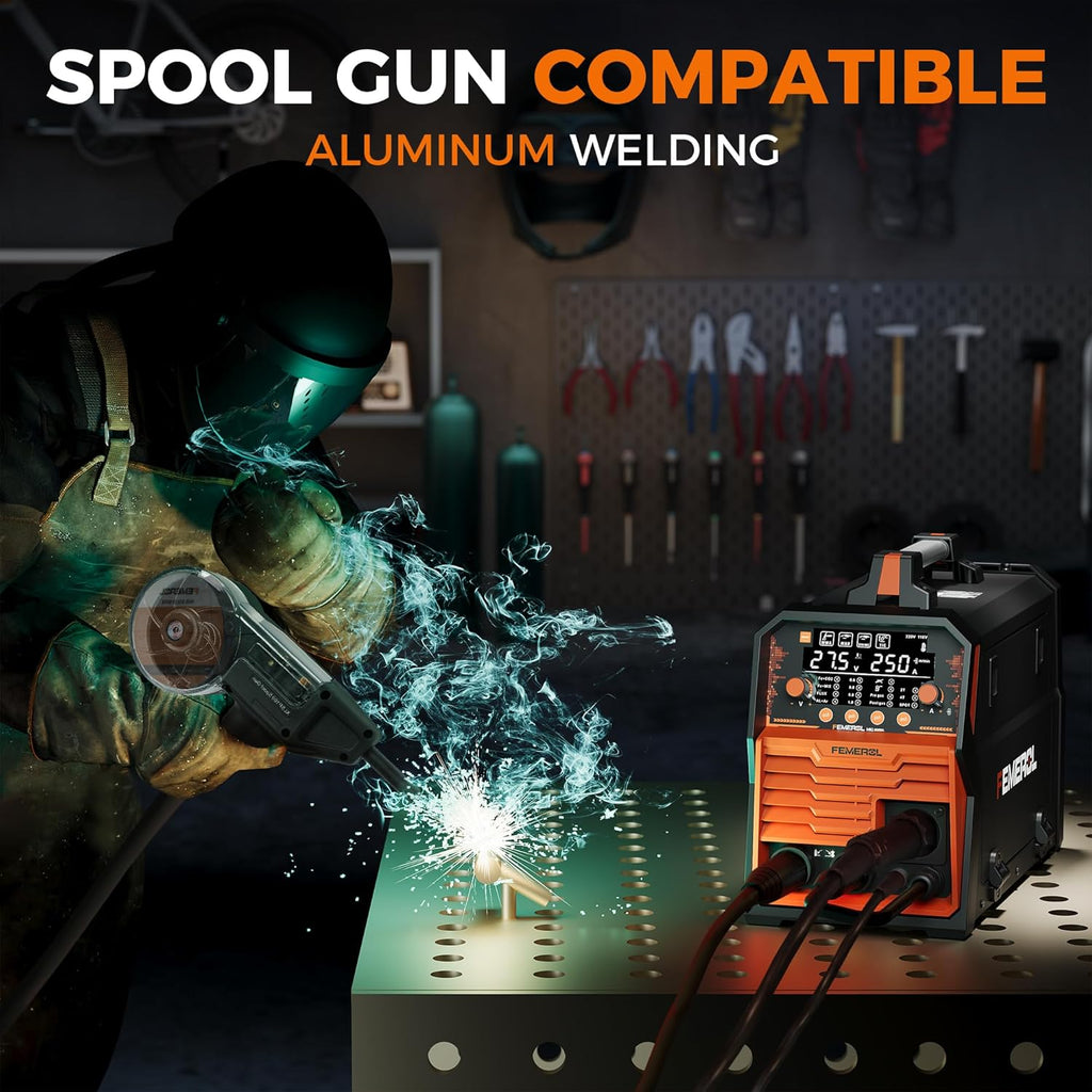 Femerol 250A Multi Process Welder For Home Garage And Shop