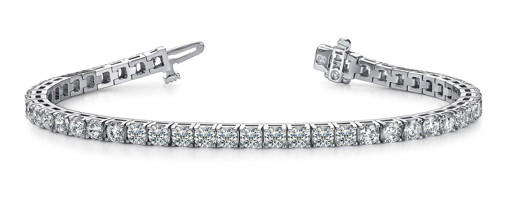 Houston Diamond District 2 to 20 Carat Classic Diamond Tennis Bracelet Ultra Premium Collection