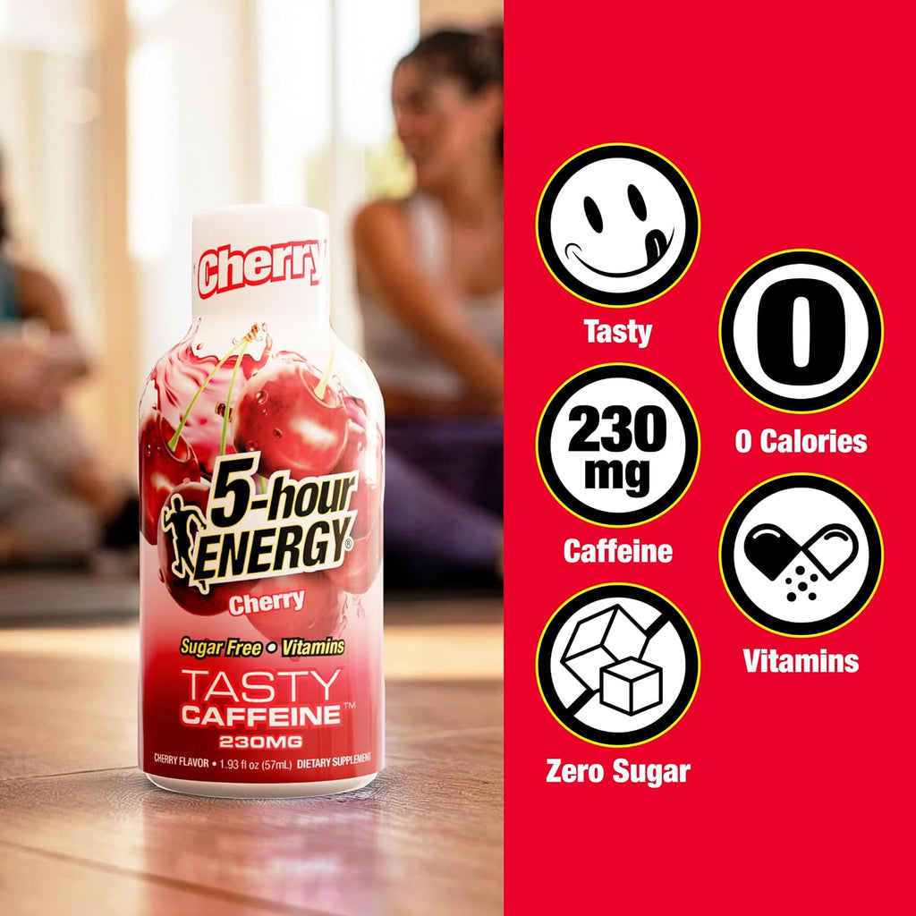 Cherry Flavored Energy Shot That Fits In Your Pocket