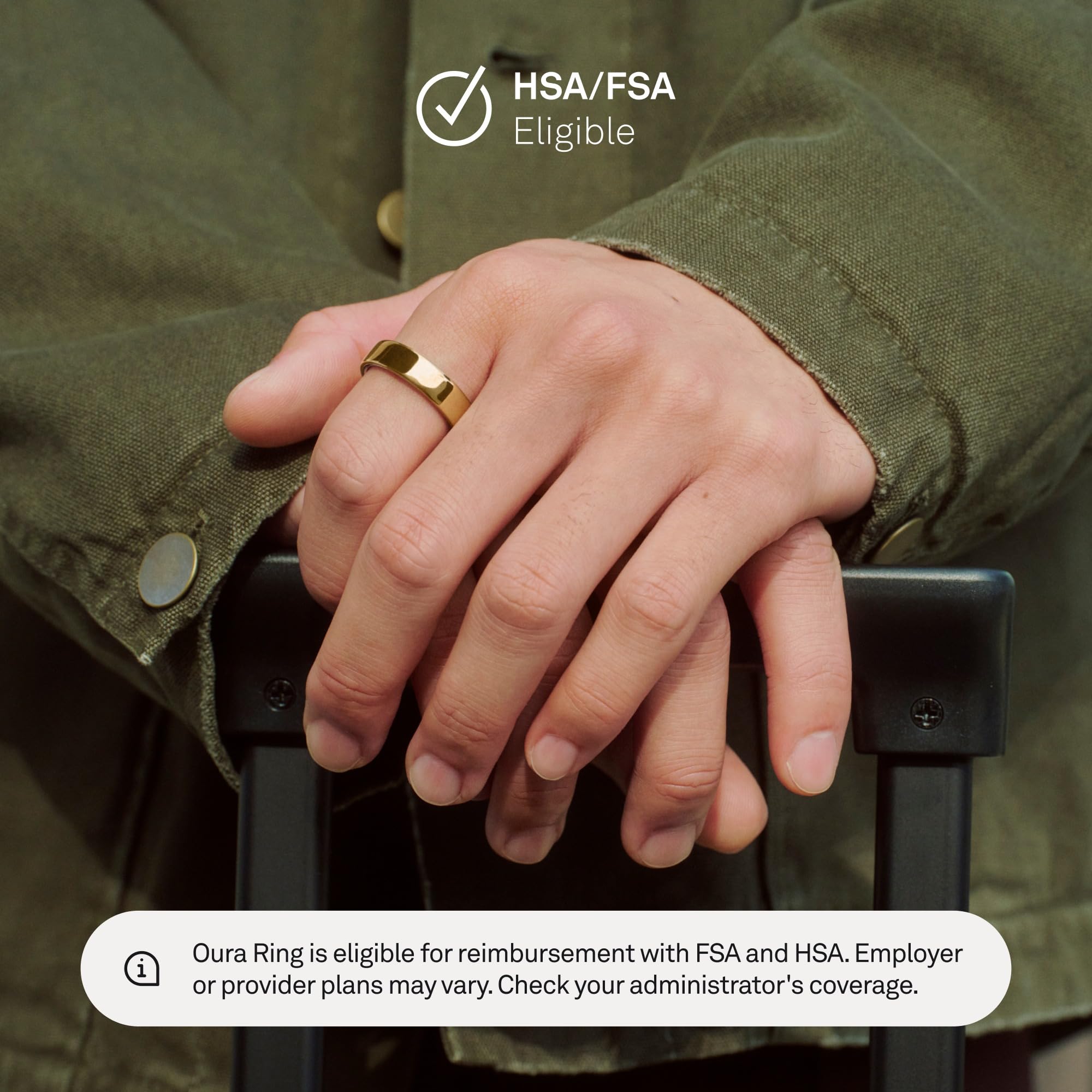 Oura Ring World’s Smallest Smart Ring - Sleep, Activity, Health, AI Advisor, Size Before You Buy, Android & iOS Compatible