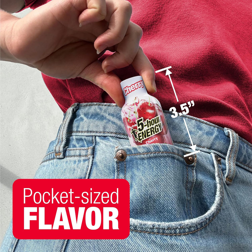 Cherry Flavored Energy Shot That Fits In Your Pocket