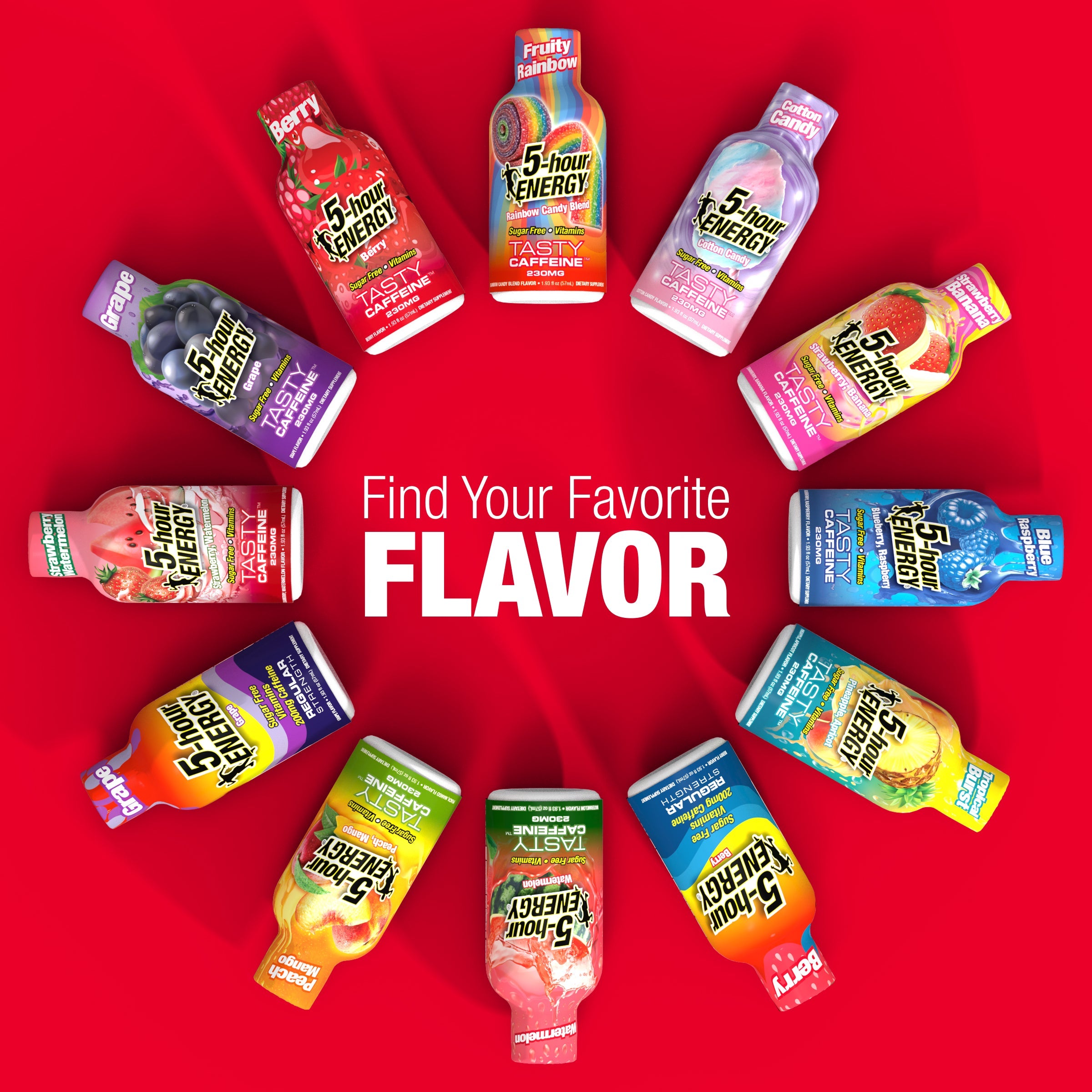 24 Pack 5-hour ENERGY Extra Strength Shots, Cherry Flavor Flavor, 1.93 Fl Oz