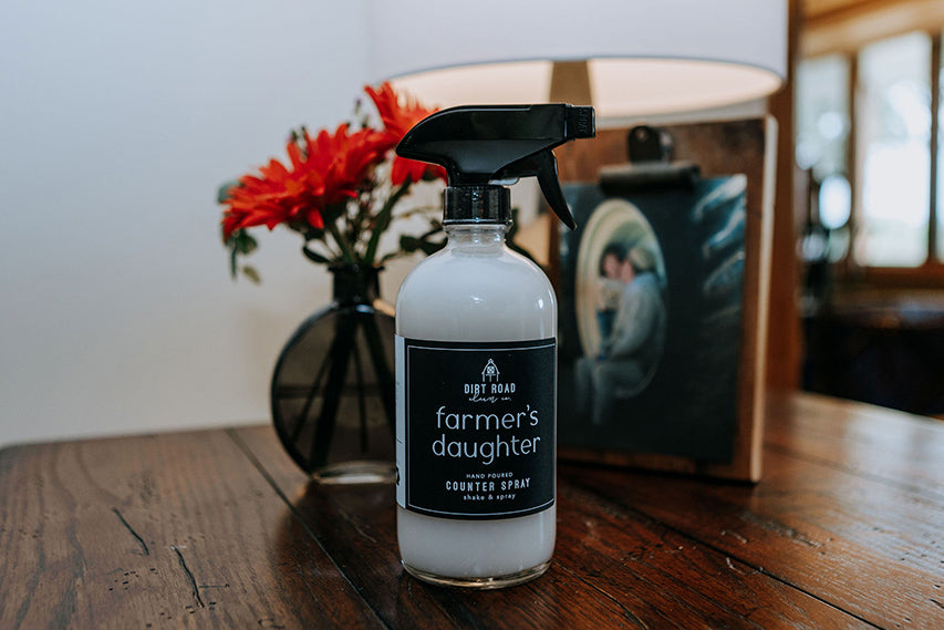 Farmers Daughter Citrus Peach Tangerine Counter Spray Bamboo