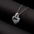 To My Loving Mom - You Are My First Home - Tryndi Floating Heart Necklace