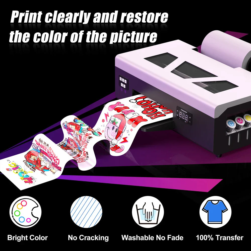 New A4 L805 DTF Printer Direct To Film Transfer T Shirt Machine For L805 Head