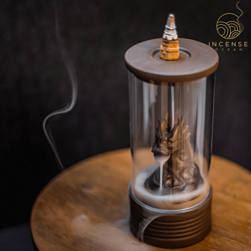 Dragon Incense Cone Burner