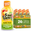 24 Pack 5-hour ENERGY Extra Strength Shots, Peach Mango Flavor Flavor, 1.93 Fl Oz
