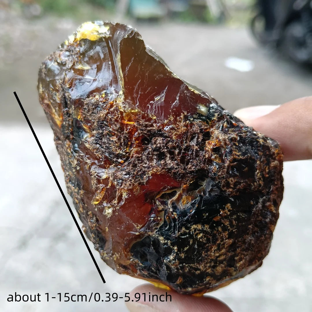 Natural Raw Amber Stone Rough, natural mineral treasure red orange elegant,raw stones for interior decoration and jewelry making