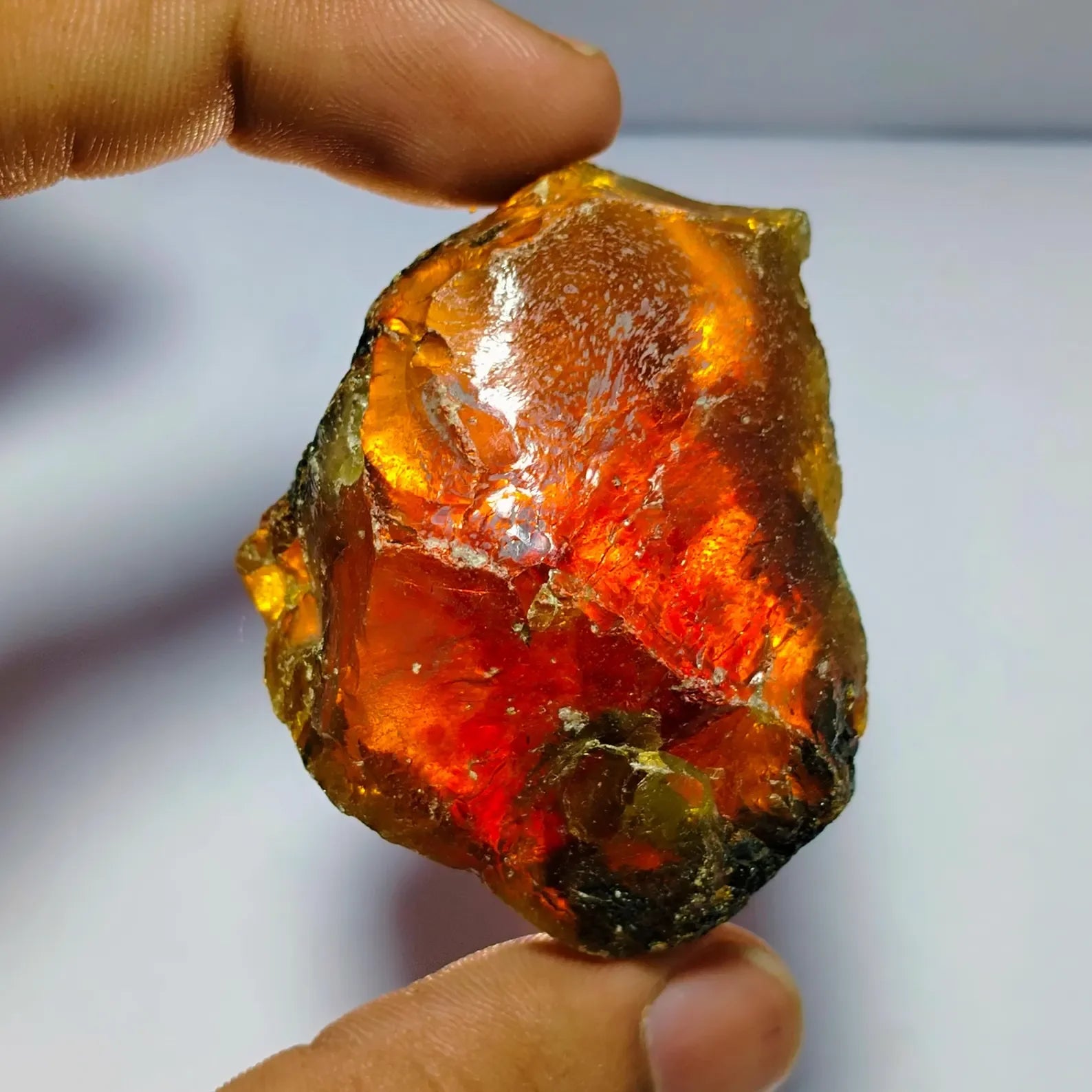Natural Raw Amber Stone Rough, natural mineral treasure red orange elegant,raw stones for interior decoration and jewelry making