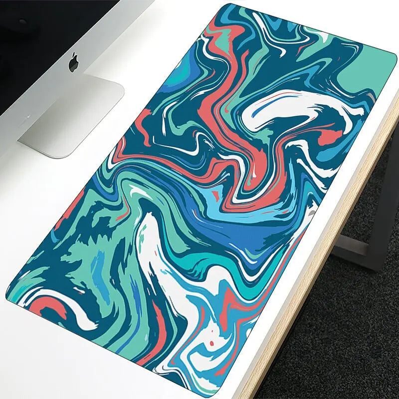 Strata Liquid Mouse Pad 900x400mm Large Gaming Desk Mat For Computer