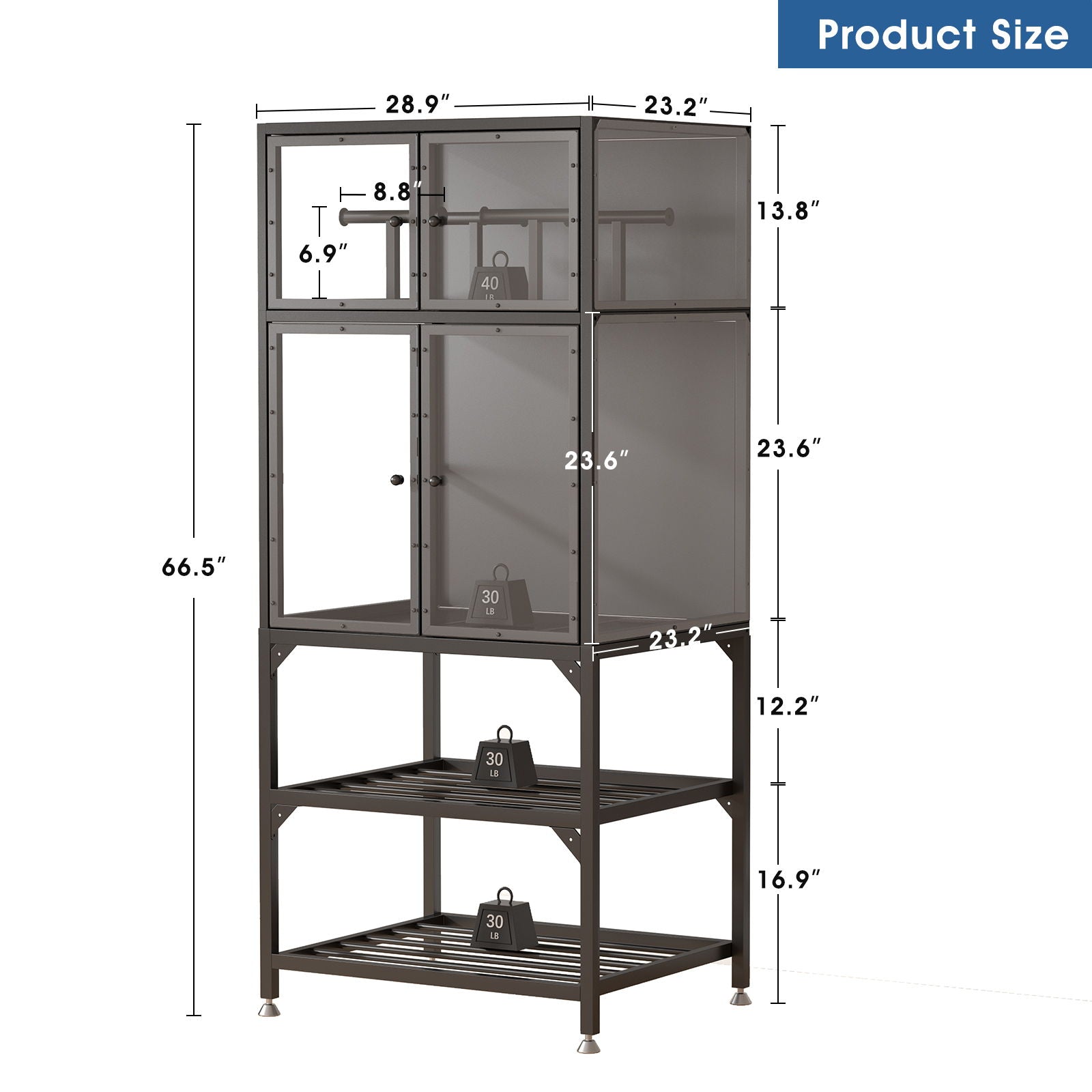 3D Printer Cabinet Filament Storage, Noise Reducing