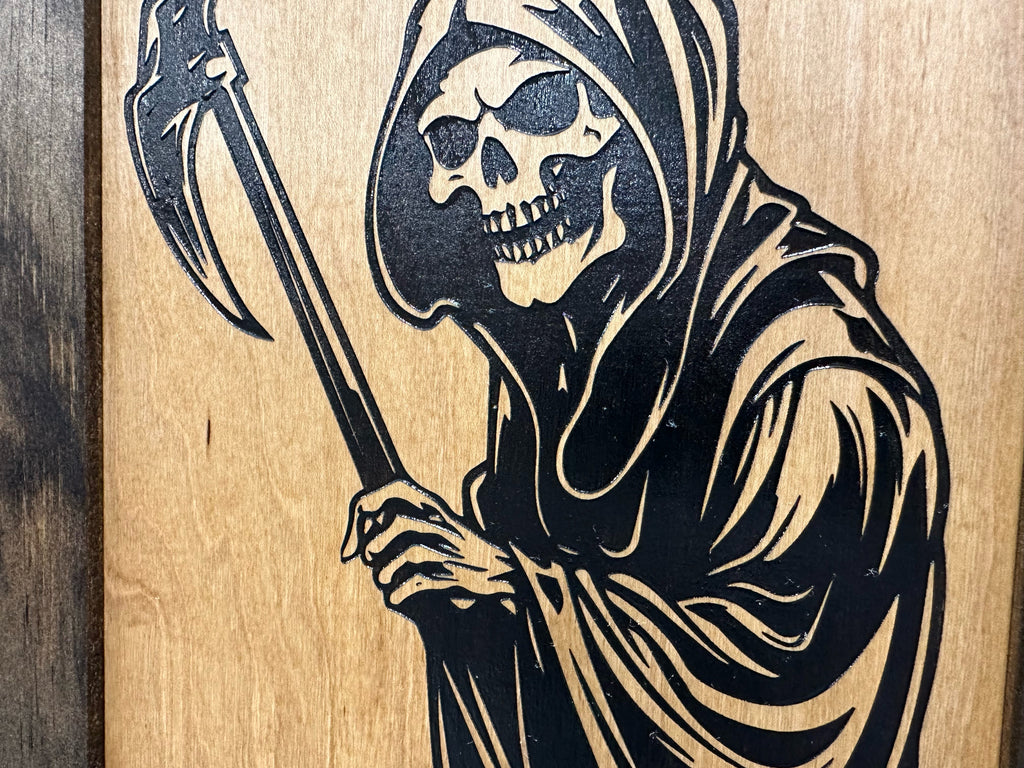 Grim Reaper Hidden Gun Safe Concealment Shelf Handmade in the USA