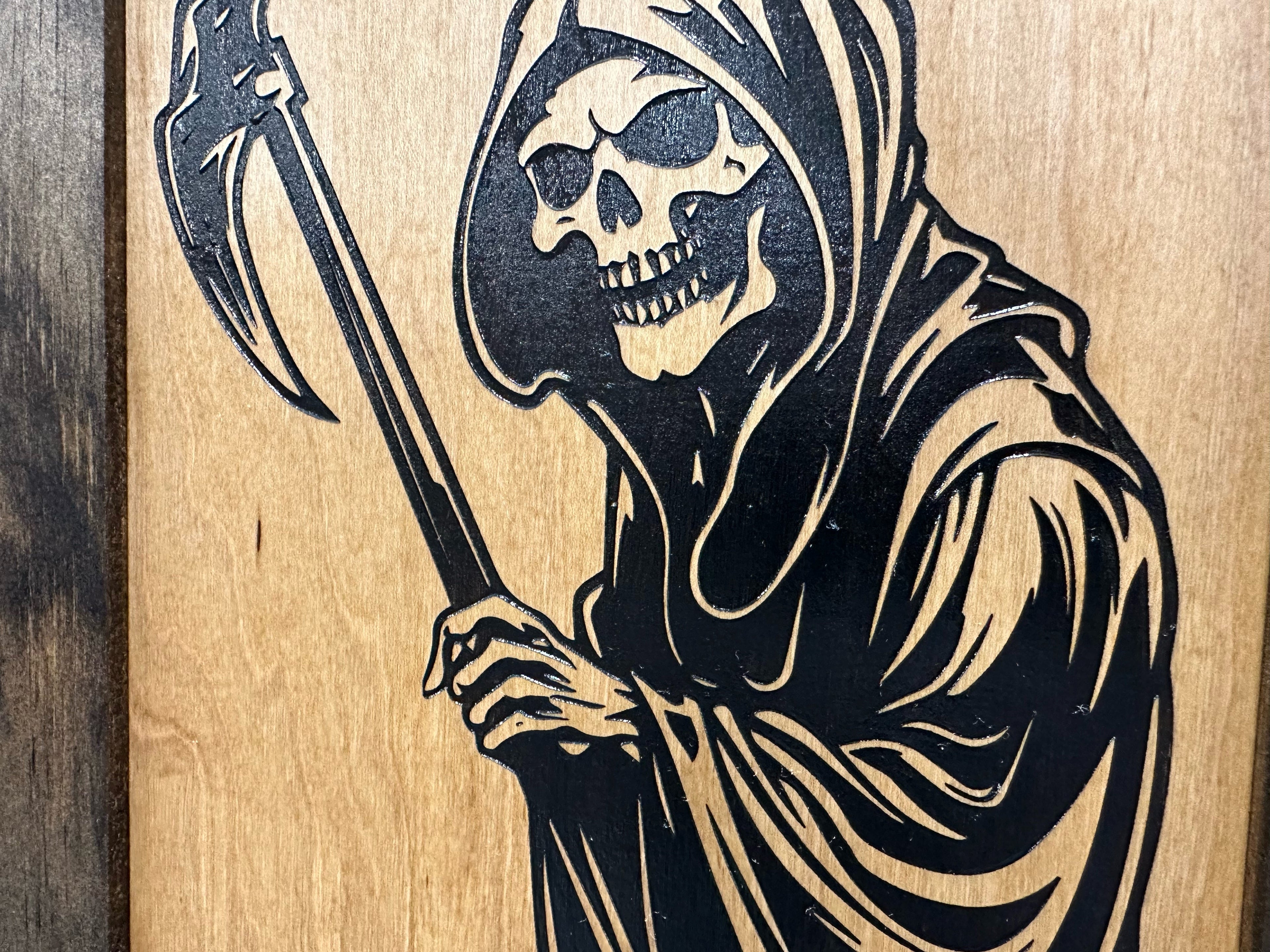 Grim Reaper Hidden Gun Safe Concealment Shelf Handmade in the USA
