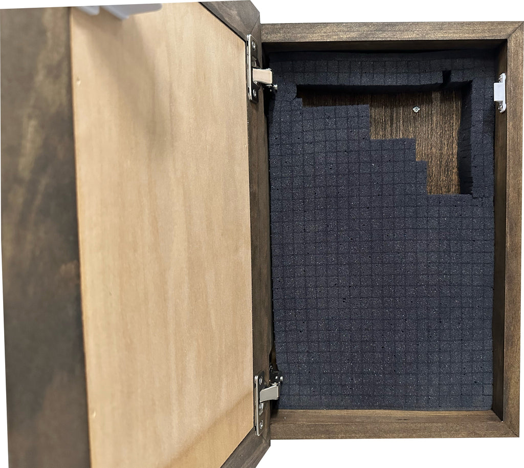 Grim Reaper Hidden Gun Safe Concealment Shelf Handmade in the USA