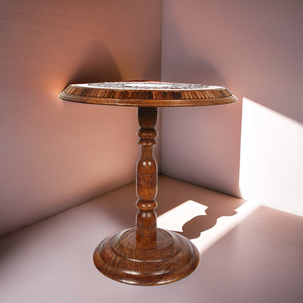 Table Antique Handmade | Carved Wood Coffee Table | Elegant & Unique Design