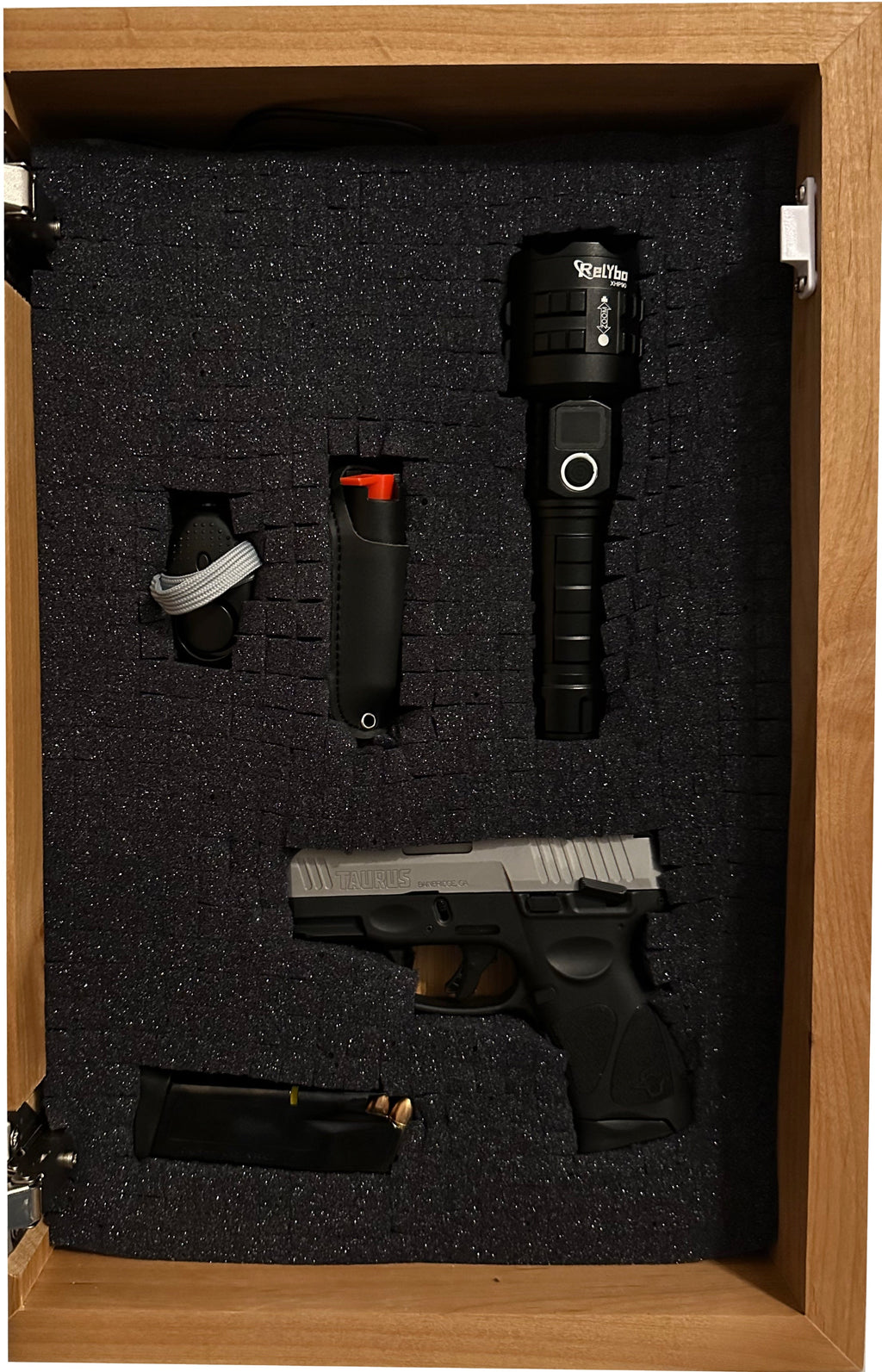 Grim Reaper Hidden Gun Safe Concealment Shelf Handmade in the USA